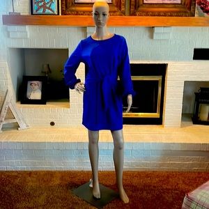 Royal blue dress size SM